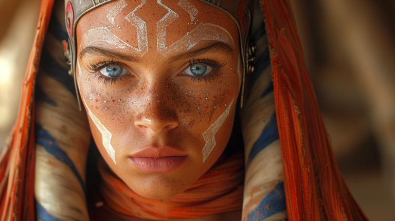 Ahsoka Makeup Trend